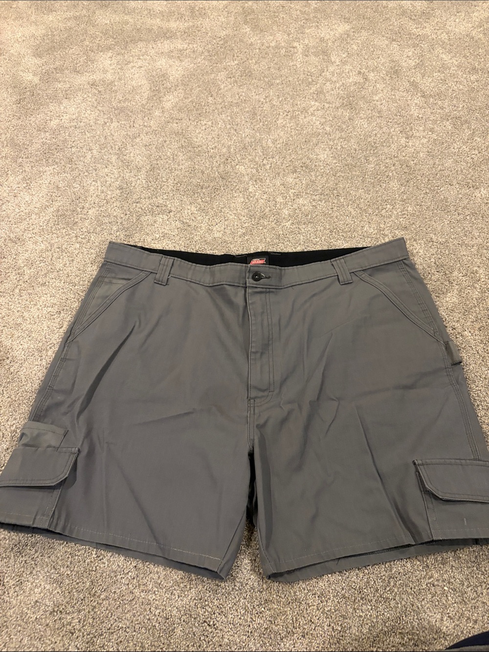 Dickies Men's Gray Cargo Shorts - Charcoal Workwear